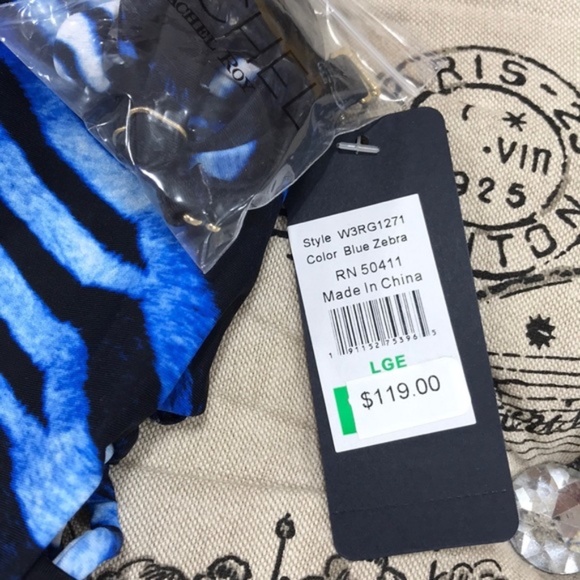 Rachel Rachel Roy Lace Up One-Piece Swimsuit - Picture 5 of 7